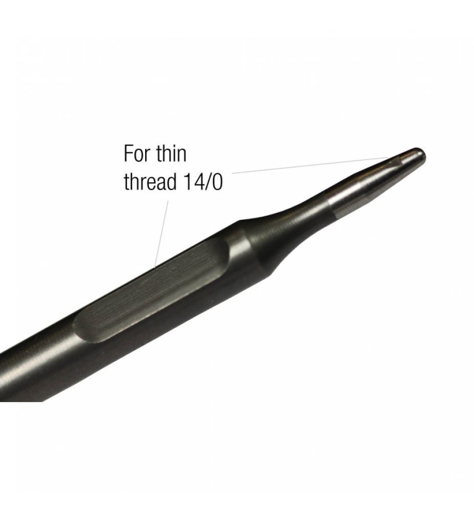 Marc Petitjean Split Thread 4-Pack - Black, Grey, Tan, And Olive For Fly Tying
